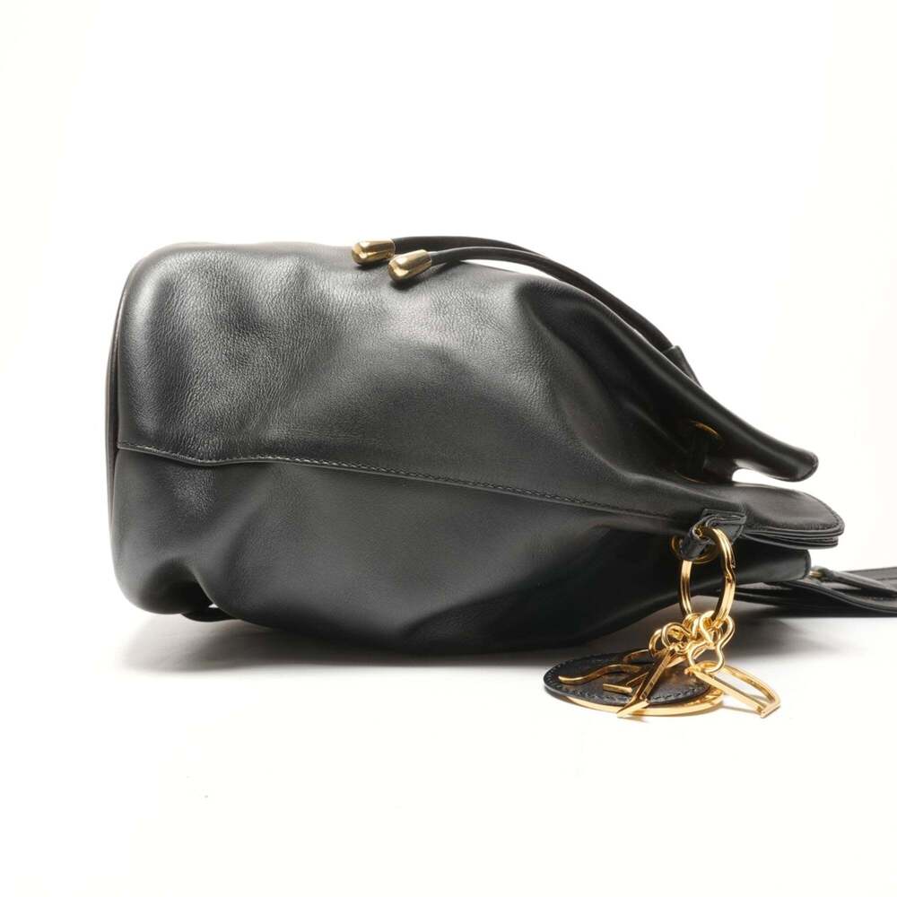 CHRISTIAN DIOR Black Leather Shoulder Bag - Picture 6 of 16